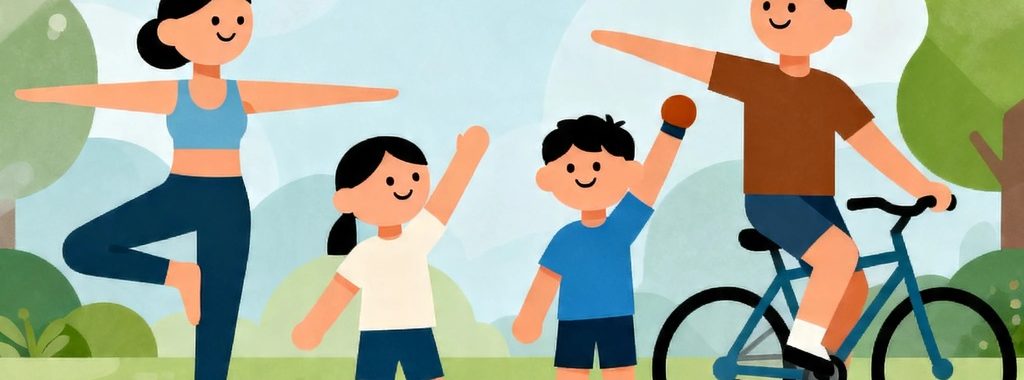 Zdravé rodinné aktivity